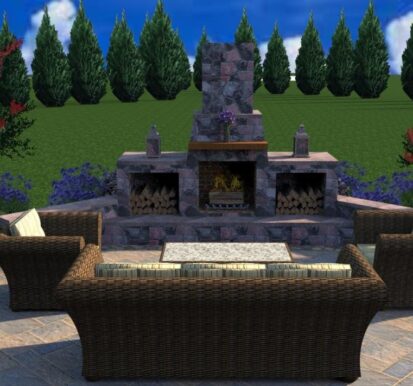 GREENSCAPES 3D DESIGNS FIRE PIT 2